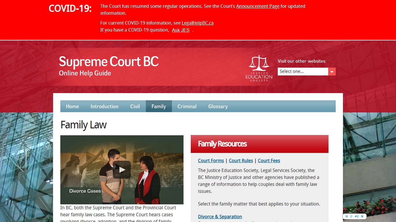 Family Law | Supreme Court BC